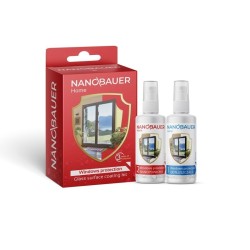 NANOBAUER GLASS HOME  60ml/60ml + ANTIFOG 60ml