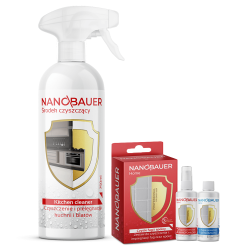 NANOBAUER Kitchen Cleaner 750ml + NANOBAUER Czyste Fugi 100ml/100ml