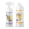 NANOBAUER Pleśń i czarne osady 500 ml +  FLOOR CLEANER 750ml