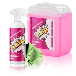 NANOBAUER HAIP 5L + HAIP 750ml + Mikrofibra zielona