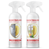 NANOBAUER Shower Cleaner 750ml + GLASS EXTREME CLEANER 750ml