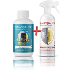 Nanobauer Descaler Odkamieniacz 500ml + Shower Cleaner 750ml