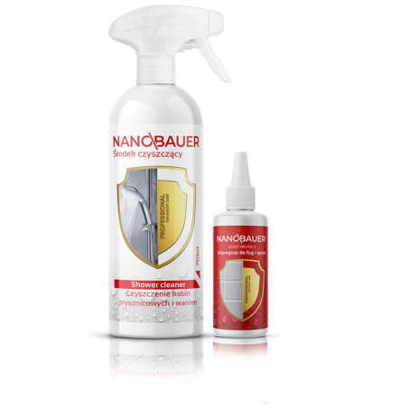 Impregnat do fug 100ml  + Shower Cleaner 750ml